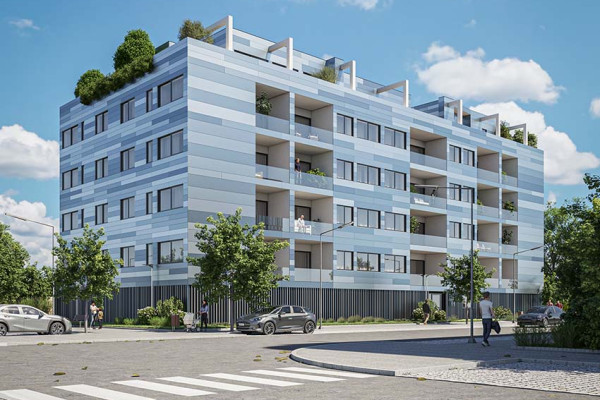 "Art Tower" Apartamento T2 em Águas Santas - Maia
